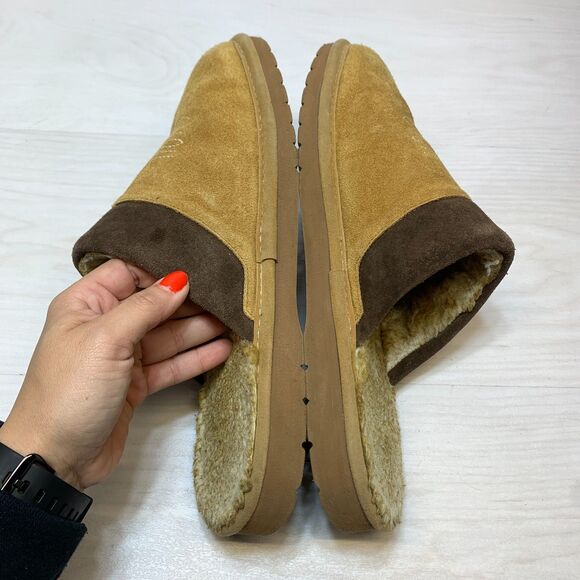 Ariat Silversmith Slipper Men\'s Size 12M Brown Square Toe Comfort Slip On Casual main image 4